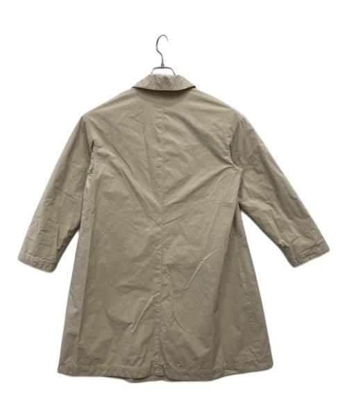 GALERIE VIE（ギャルリーヴィー）GALERIE VIE (ギャルリーヴィー) ガーメントダイタフタフーデコート ベージュ サイズ:36の古着・服飾アイテム