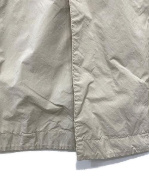 GALERIE VIE（ギャルリーヴィー）GALERIE VIE (ギャルリーヴィー) ガーメントダイタフタフーデコート ベージュ サイズ:36の古着・服飾アイテム