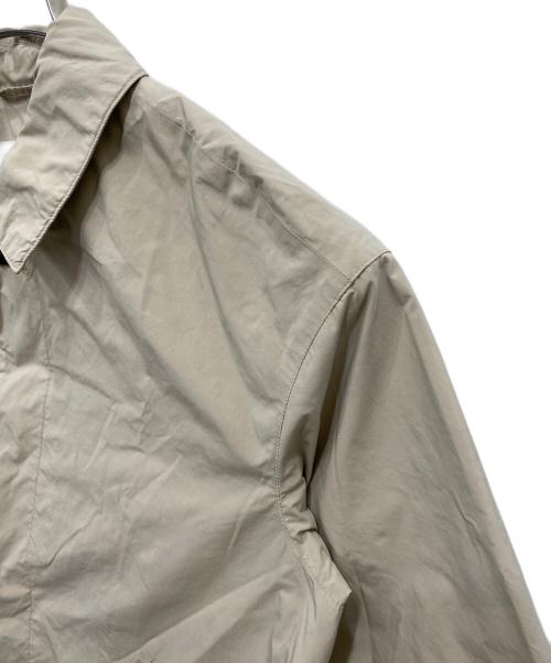 GALERIE VIE（ギャルリーヴィー）GALERIE VIE (ギャルリーヴィー) ガーメントダイタフタフーデコート ベージュ サイズ:36の古着・服飾アイテム