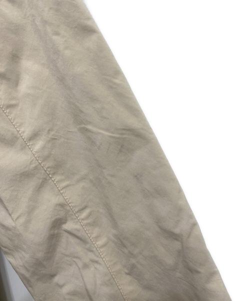 GALERIE VIE（ギャルリーヴィー）GALERIE VIE (ギャルリーヴィー) ガーメントダイタフタフーデコート ベージュ サイズ:36の古着・服飾アイテム