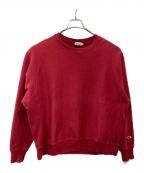 Championチャンピオン）の古着「クルーネックスウェット」｜レッド