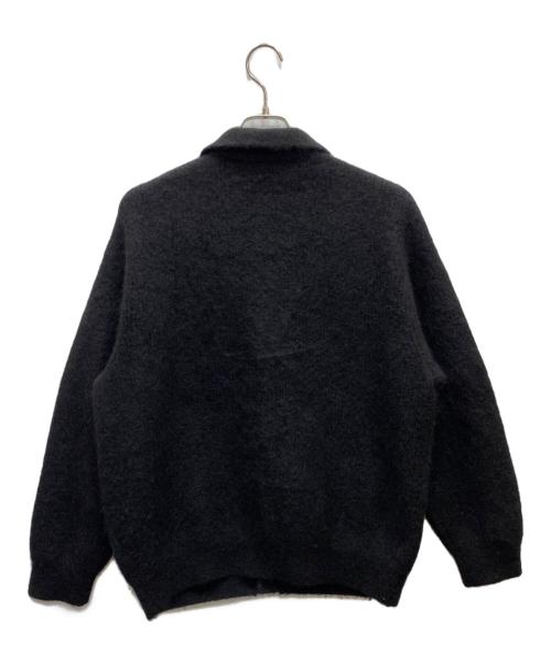 crepuscule（クレプスキュール）crepuscule (クレプスキュール) Mohair polo Neck ブラック サイズ:1の古着・服飾アイテム