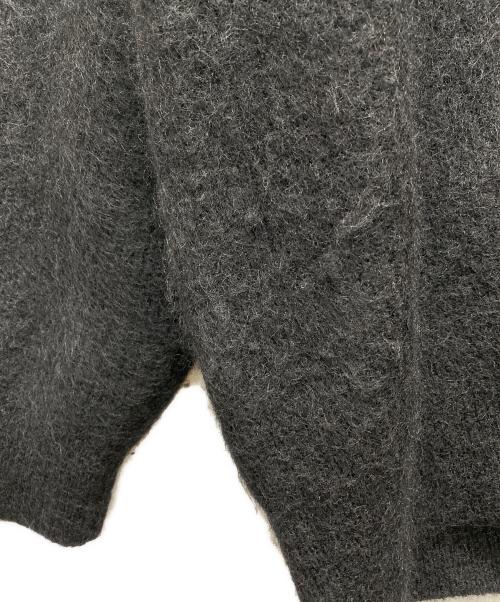 crepuscule（クレプスキュール）crepuscule (クレプスキュール) Mohair polo Neck ブラック サイズ:1の古着・服飾アイテム