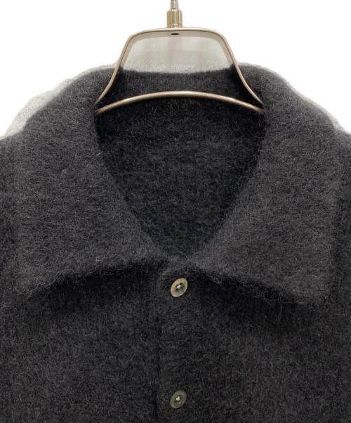 crepuscule（クレプスキュール）crepuscule (クレプスキュール) Mohair polo Neck ブラック サイズ:1の古着・服飾アイテム