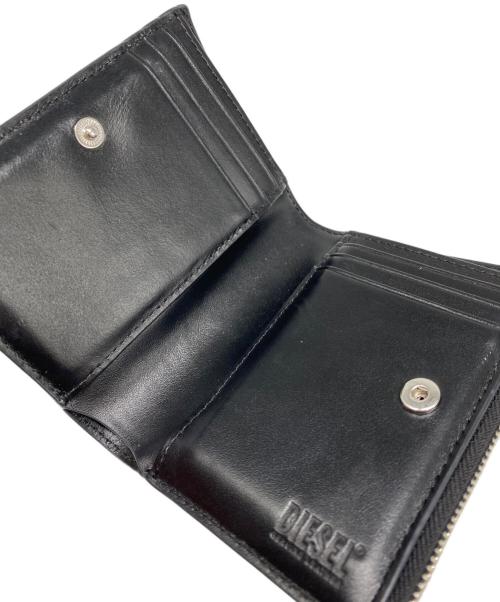DIESEL（ディーゼル）DIESEL (ディーゼル) 1dr bi-fold zip ii ブラックの古着・服飾アイテム