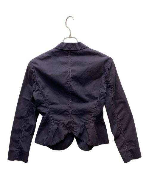 PRADA（プラダ）PRADA (プラダ) テーラードジャケット ネイビー サイズ:42の古着・服飾アイテム