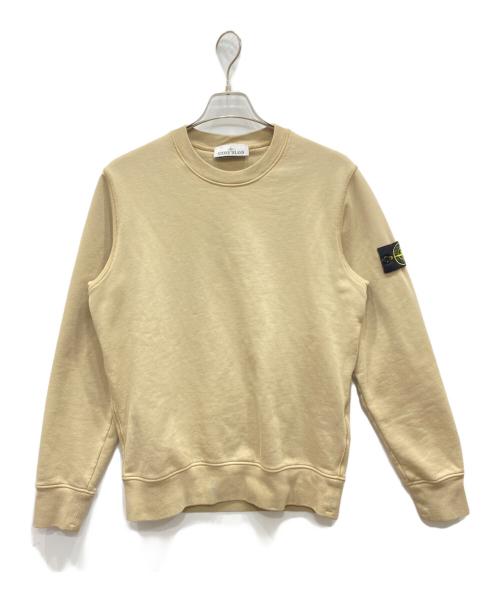 STONE ISLAND（ストーンアイランド）STONE ISLAND (ストーンアイランド) Sweat Shirt ベージュ サイズ:Mの古着・服飾アイテム