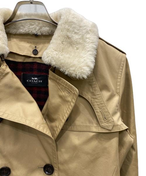 COACH（コーチ）COACH (コーチ) ライナー付きトレンチコート ベージュ サイズ:Mの古着・服飾アイテム