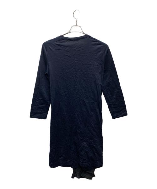JIL SANDER NAVY（ジルサンダー ネイビー）JIL SANDER NAVY (ジルサンダー ネイビー) 切替ワンピース ネイビー サイズ:40の古着・服飾アイテム