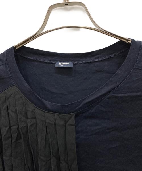 JIL SANDER NAVY（ジルサンダー ネイビー）JIL SANDER NAVY (ジルサンダー ネイビー) 切替ワンピース ネイビー サイズ:40の古着・服飾アイテム