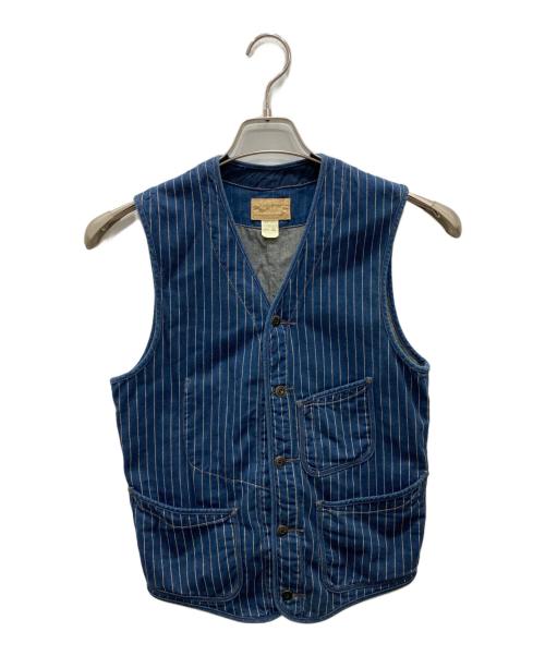 RRL（ダブルアールエル）RRL (ダブルアールエル) REYNOLDS VEST WABASH インディゴ サイズ:ＸＳの古着・服飾アイテム