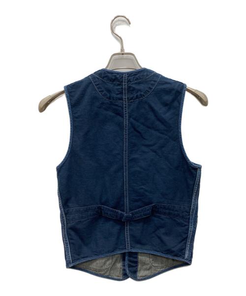 RRL（ダブルアールエル）RRL (ダブルアールエル) REYNOLDS VEST WABASH インディゴ サイズ:ＸＳの古着・服飾アイテム