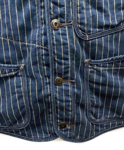 RRL（ダブルアールエル）RRL (ダブルアールエル) REYNOLDS VEST WABASH インディゴ サイズ:ＸＳの古着・服飾アイテム