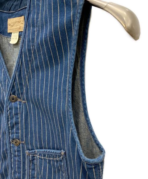 RRL（ダブルアールエル）RRL (ダブルアールエル) REYNOLDS VEST WABASH インディゴ サイズ:ＸＳの古着・服飾アイテム