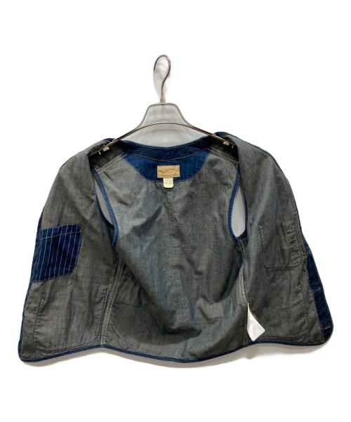 RRL（ダブルアールエル）RRL (ダブルアールエル) REYNOLDS VEST WABASH インディゴ サイズ:ＸＳの古着・服飾アイテム