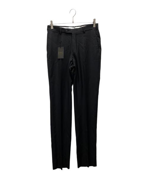 ERMENEGILDO ZEGNA（エルメネジルド・ゼニア）Ermenegildo Zegna (エルメネジルド・ゼニア) スラックス ブラック サイズ:46の古着・服飾アイテム