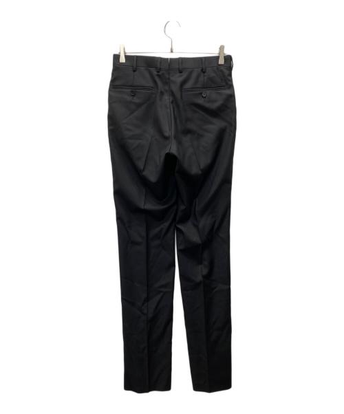 ERMENEGILDO ZEGNA（エルメネジルド・ゼニア）Ermenegildo Zegna (エルメネジルド・ゼニア) スラックス ブラック サイズ:46の古着・服飾アイテム