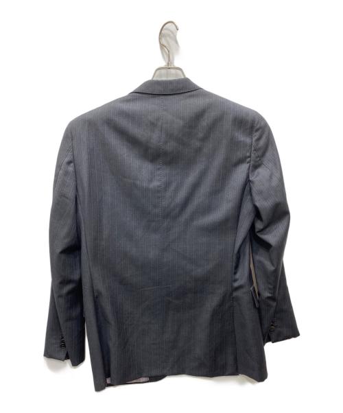 ERMENEGILDO ZEGNA（エルメネジルド・ゼニア）Ermenegildo Zegna (エルメネジルド・ゼニア) ウールセットアップスーツ グレー サイズ:46の古着・服飾アイテム