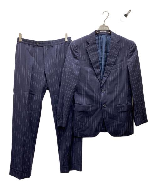 ERMENEGILDO ZEGNA（エルメネジルド・ゼニア）Ermenegildo Zegna (エルメネジルド・ゼニア) セットアップスーツ ネイビー サイズ:46の古着・服飾アイテム