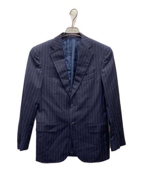 ERMENEGILDO ZEGNA（エルメネジルド・ゼニア）Ermenegildo Zegna (エルメネジルド・ゼニア) セットアップスーツ ネイビー サイズ:46の古着・服飾アイテム