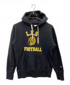 Championチャンピオン）の古着「リバースウィーブパーカー」｜ブラック