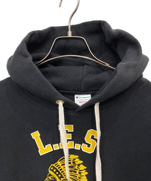 Champion（チャンピオン）Champion (チャンピオン) リバースウィーブパーカー ブラック サイズ:Mの古着・服飾アイテム