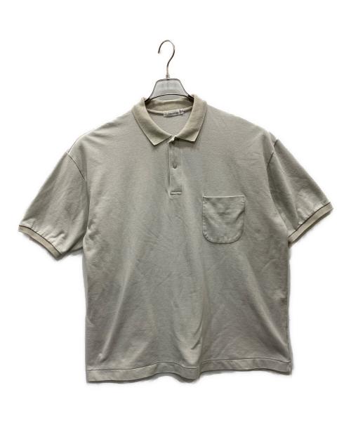 nanamica（ナナミカ）nanamica (ナナミカ) ポロシャツ グレー サイズ:Mの古着・服飾アイテム
