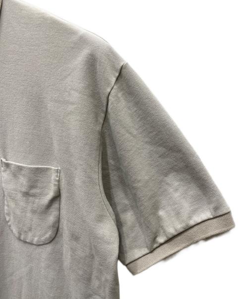 nanamica（ナナミカ）nanamica (ナナミカ) ポロシャツ グレー サイズ:Mの古着・服飾アイテム