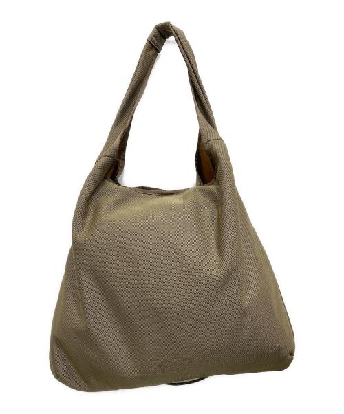 master-piece（マスターピース）master-piece (マスターピース) KNIT  ワンハンド トート ベージュの古着・服飾アイテム