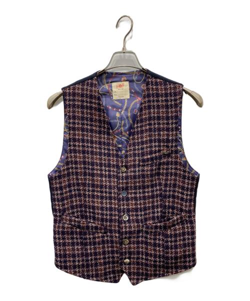 Bob（ボブ）BOB (ボブ) ジレ パープル サイズ:46の古着・服飾アイテム