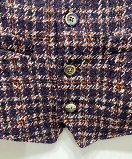 Bob（ボブ）BOB (ボブ) ジレ パープル サイズ:46の古着・服飾アイテム