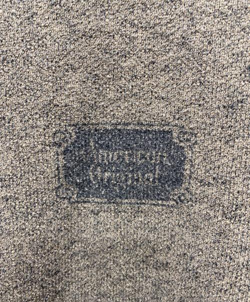 Schott（ショット）Schott (ショット) SALT AND PEPPER SWEAT ブラウン サイズ:Ｌの古着・服飾アイテム