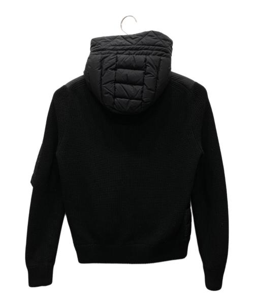 MONCLER（モンクレール）MONCLER (モンクレール) ニット切替ダウンジャケット ブラック サイズ:Mの古着・服飾アイテム
