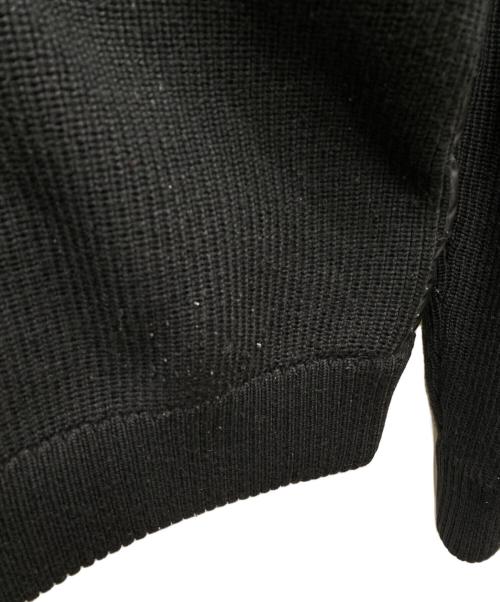 MONCLER（モンクレール）MONCLER (モンクレール) ニット切替ダウンジャケット ブラック サイズ:Mの古着・服飾アイテム