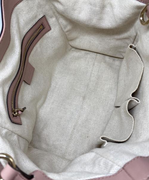 GUCCI（グッチ）GUCCI (グッチ) 2WAYショルダーバッグ ブラウンの古着・服飾アイテム