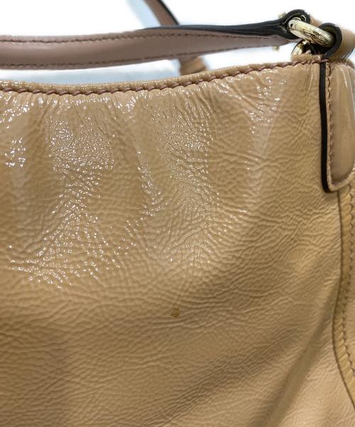 GUCCI（グッチ）GUCCI (グッチ) 2WAYショルダーバッグ ブラウンの古着・服飾アイテム
