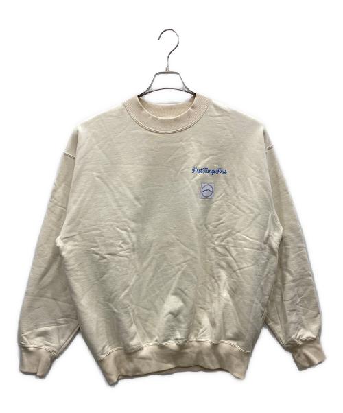 super tramp（スーパートランプ）SUPER TRAMP (スーパートランプ) バック刺繍スウェット ベージュ サイズ:Ｌの古着・服飾アイテム