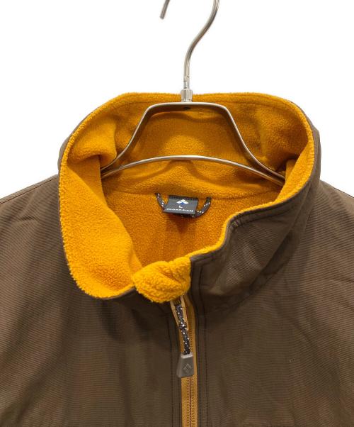 mont-bell（モンベル）mont-bell (モンベル) クリマプラス100 ウィズシェルジャケット ブラウン サイズ:Ｌの古着・服飾アイテム