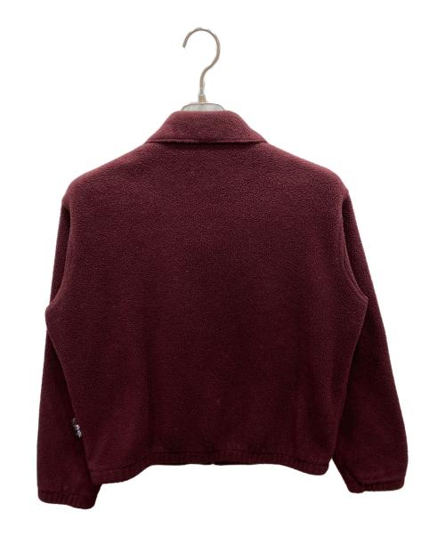 POLO RALPH LAUREN（ポロ・ラルフローレン）POLO RALPH LAUREN (ポロ・ラルフローレン) チンスト付フリースジャケット ワインレッド サイズ:Sの古着・服飾アイテム