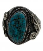 Harold Becentiハロルド・ベセンティ）の古着「ターコイズリング」｜シルバー