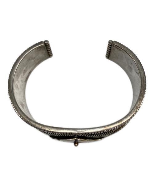 ナバホ族（ナバホゾク）ナバホ族 (ナバホゾク) クレンドンピートナバホブレスレット シルバー サイズ:表記無しの古着・服飾アイテム