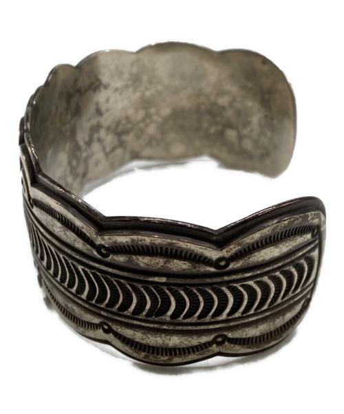 ナバホ族（ナバホゾク）ナバホ族 (ナバホゾク) ナバホバングル シルバー サイズ:表記無しの古着・服飾アイテム