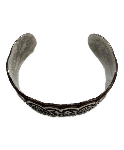 ナバホ族（ナバホゾク）ナバホ族 (ナバホゾク) ナバホバングル シルバー サイズ:表記無しの古着・服飾アイテム