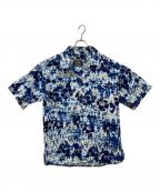 GRAMICCIグラミチ）の古着「総柄シャツ」｜ブルー