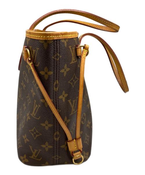 LOUIS VUITTON（ルイ ヴィトン）LOUIS VUITTON (ルイ ヴィトン) ネヴァーフルPM/ポーチ付トートバッグ ブラウン サイズ:-の古着・服飾アイテム