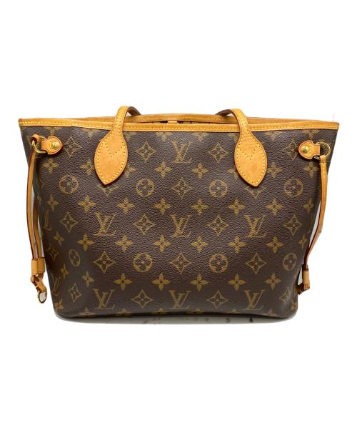 LOUIS VUITTON（ルイ ヴィトン）LOUIS VUITTON (ルイ ヴィトン) ネヴァーフルPM/ポーチ付トートバッグ ブラウン サイズ:-の古着・服飾アイテム