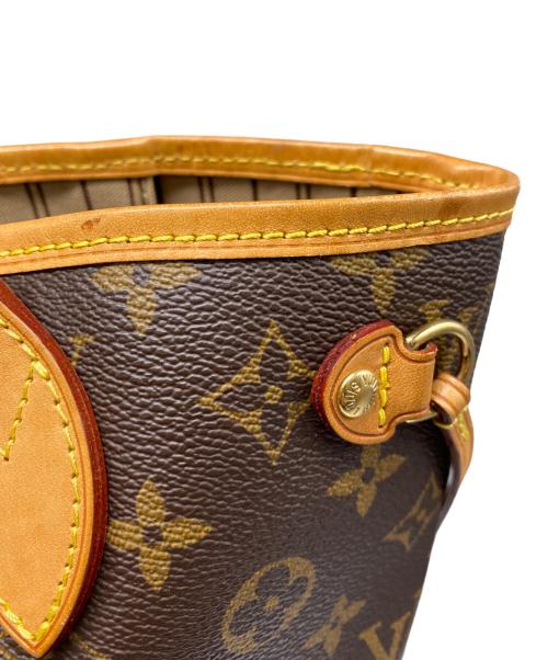 LOUIS VUITTON（ルイ ヴィトン）LOUIS VUITTON (ルイ ヴィトン) ネヴァーフルPM/ポーチ付トートバッグ ブラウン サイズ:-の古着・服飾アイテム