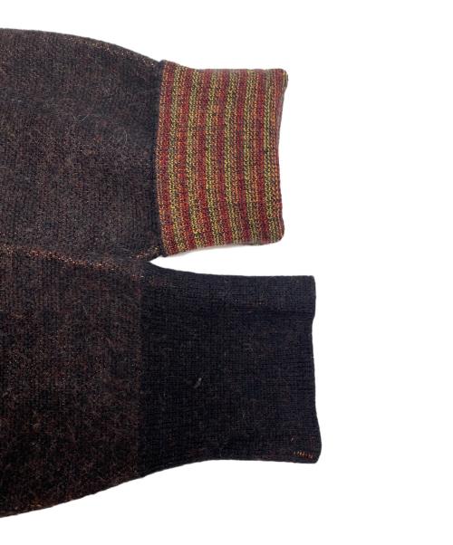 Hysteric Glamour（ヒステリックグラマー）Hysteric Glamour (ヒステリックグラマー) ウッドペッカーアンゴラ混ニット ブラウン サイズ:Freeの古着・服飾アイテム