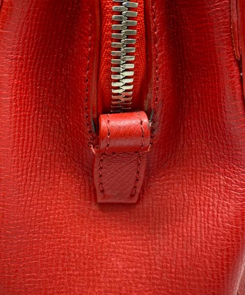 Maison Margiela（メゾンマルジェラ）Maison Margiela (メゾンマルジェラ) ゴートレザー2WAYショルダーバック レッドの古着・服飾アイテム