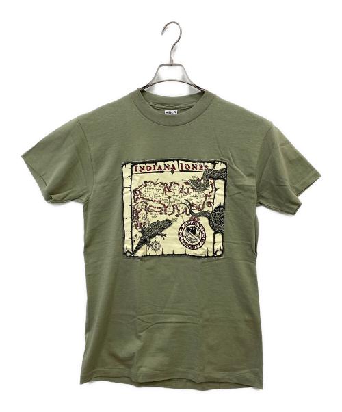 HRLA（ホットロッドエルエー）HRLA (ホットロッドエルエー) ヴィンテージTシャツ グリーン サイズ:Sの古着・服飾アイテム